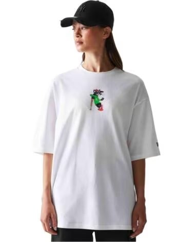 NEW ERA MAGLIETTA MANICA CORTA UOMO BLANCO