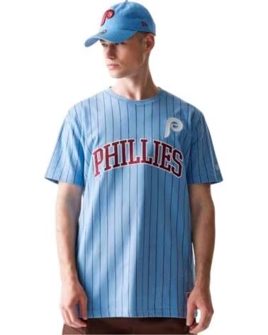 NEW ERA T-SHIRT PHILLIES NEGRO