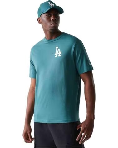 NEW ERA HERREN T-SHIRT BLAU AZUL