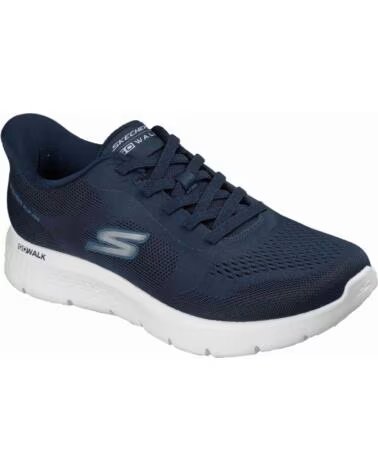 SKECHERS SLIP-INS GO WALK HERREN SNEAKER BLAU AZUL