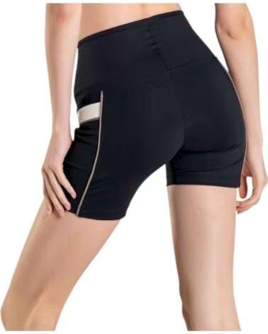 DITCHIL Short Calix Negro Sh2158-900 Mallas Cortas Mujer NEGRO
