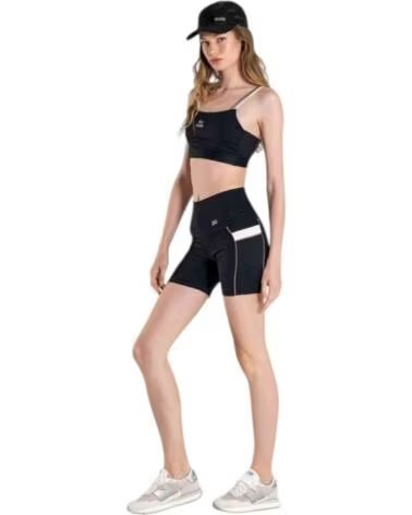 DITCHIL Short Calix Negro Sh2158-900 Mallas Cortas Mujer NEGRO