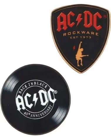 ARTESANIA CERDA ALFINETE AC/DC 2600001277 UNISSEX NEGRO