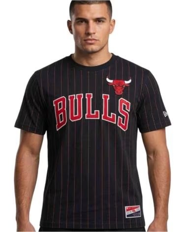 NEW ERA CHICAGO BULLS T-SHIRT FÜR HERREN SCHWARZ NEGRO