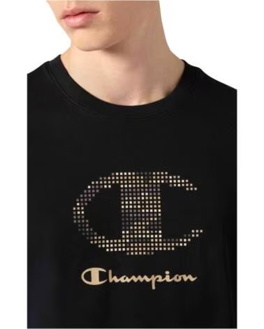 CHAMPION KURZARM-T-SHIRT FÜR HERREN NEGRO