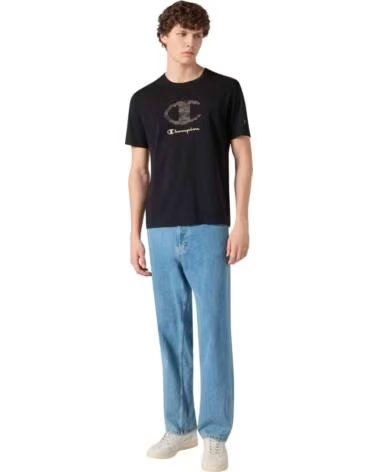 CHAMPION KURZARM-T-SHIRT FÜR HERREN NEGRO