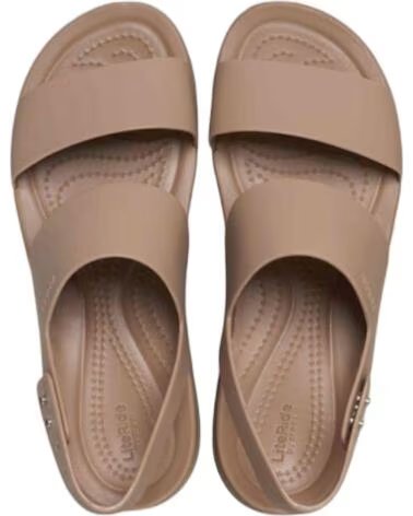 CROCS SANDALES 206453-2EL TAUPE MARRóN
