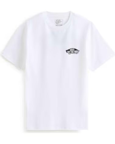 VANS KURZARM-T-SHIRT VN000T30WHT1 WEISS KINDER BLANCO