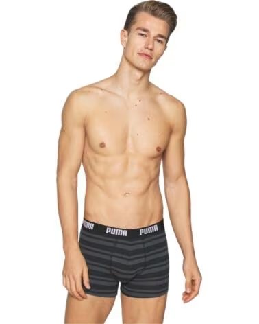 PUMA BOXER 601015001-200 MULTICOLORE UOMO NERO NEGRO
