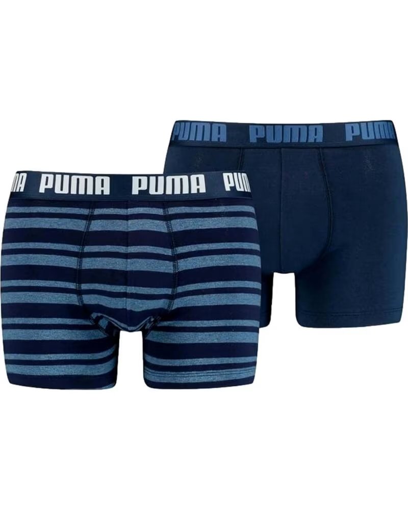 PUMA BOXER CUECA 601015001-162 MULTICOR HOMEM AZUL