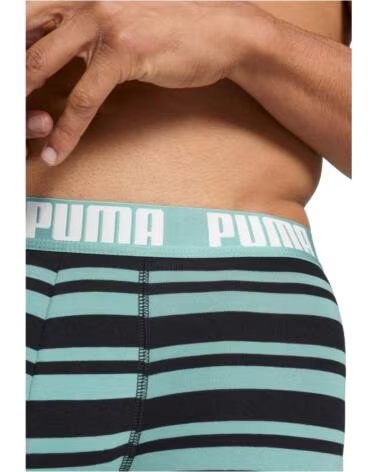 PUMA BOXER 601015001-017 HERREN MEHRFARBIG GESTREIFT MULTICOLOR