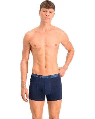 PUMA BOXER CUECA 601015001-162 MULTICOR HOMEM AZUL