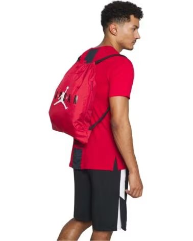 JORDAN BOLSA DE GIMNASIO 9A0347-R78 EN ROJO PARA UNISEX