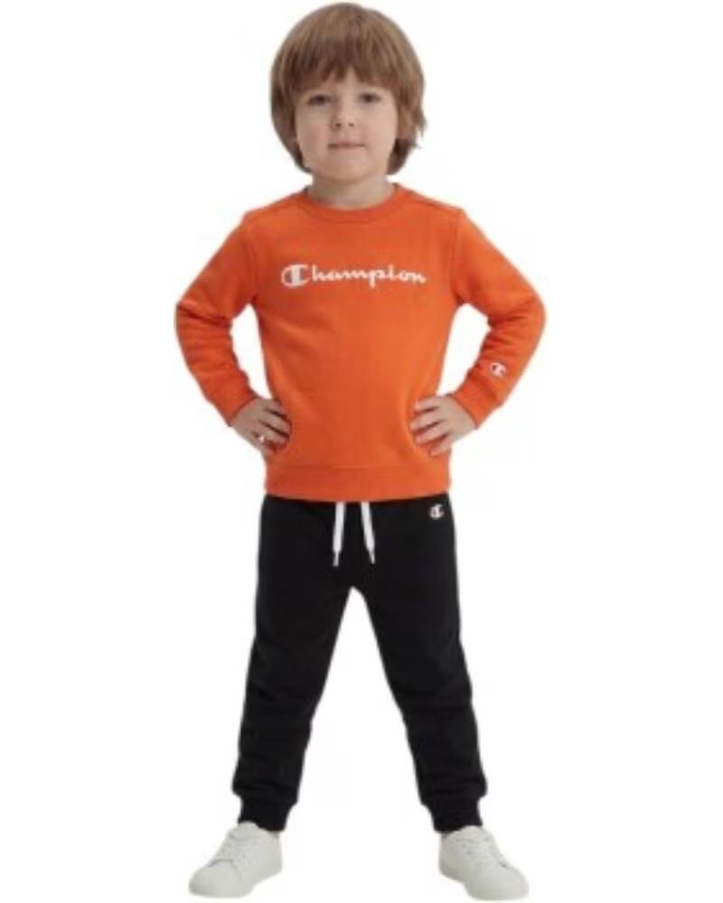 CHAMPION Chandal Completo 307327-Os064 en naranja para ninos unisex ROG-NBK