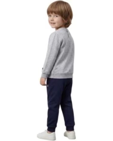 CHAMPION SURVÊTEMENT SWEATSUITS BLEU MARINE GRIS 307327-EM021 ENSEMBLE GARÇON FILLE