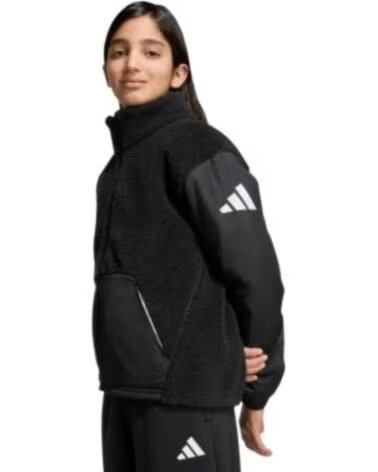ADIDAS SHERPA JACKE SCHWARZ JL7400 KINDER