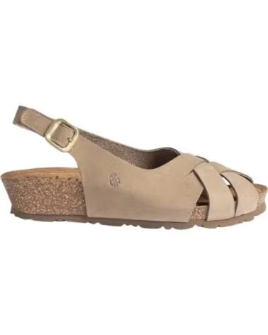 YOKONO SANDALES EN CUIR POUR FEMME BEIGE