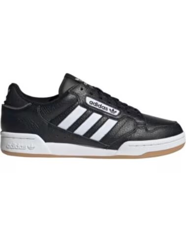 ADIDAS BASKETS CONTINENTAL 80 STRIPES JQ9063 CASUAL SNEAKER HOMME NOIR BLANC