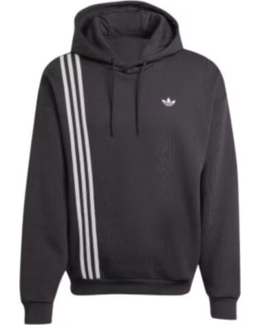 ADIDAS FELPA FRONT ST HD NERO JV9879 HOODIE UOMO