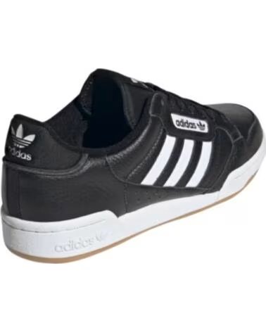 ADIDAS BASKETS CONTINENTAL 80 STRIPES JQ9063 CASUAL SNEAKER HOMME NOIR BLANC
