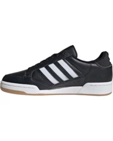 ADIDAS BASKETS CONTINENTAL 80 STRIPES JQ9063 CASUAL SNEAKER HOMME NOIR BLANC