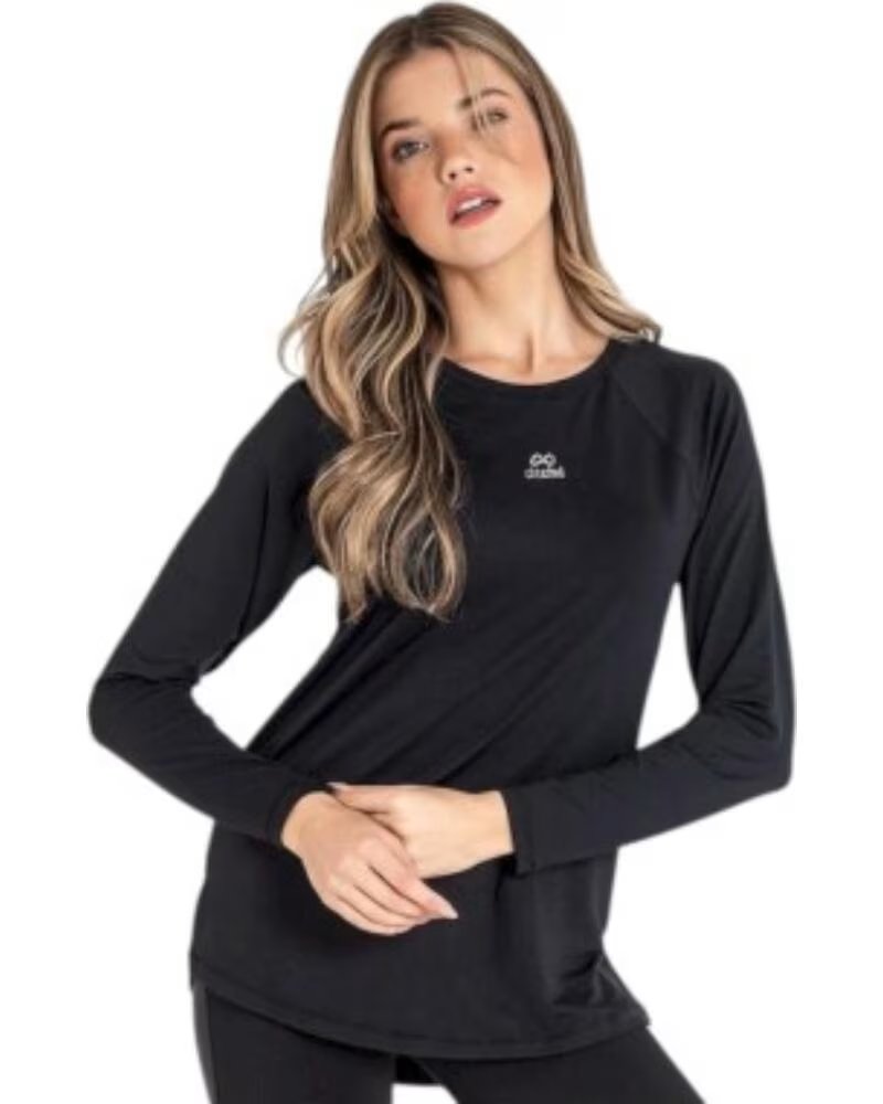 DITCHIL T-SHIRT LONG SLEEVE DIVA NOIR LS1035-900 FEMME MANCHES LONGUES