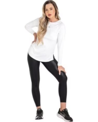 DITCHIL MAGLIETTA LONG SLEEVE DIVA LS1035-100 MANICA LUNGA