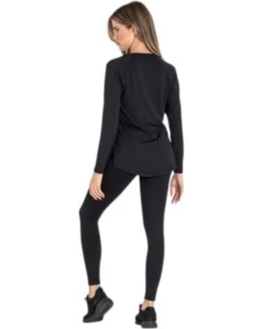 DITCHIL T-SHIRT LONG SLEEVE DIVA NOIR LS1035-900 FEMME MANCHES LONGUES