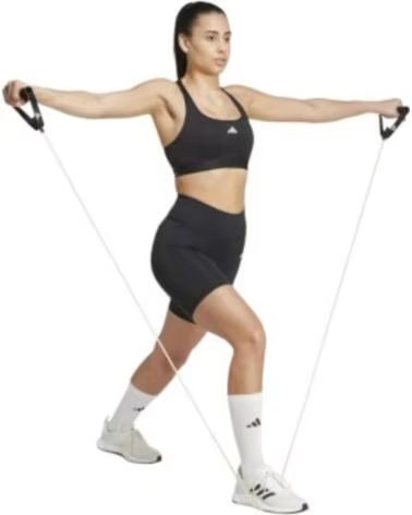 ADIDAS SHORTS LEGGINGS OPTIME ESSENTIALS STASH POCKET 7INCH IT2281 DAMEN NEGRO