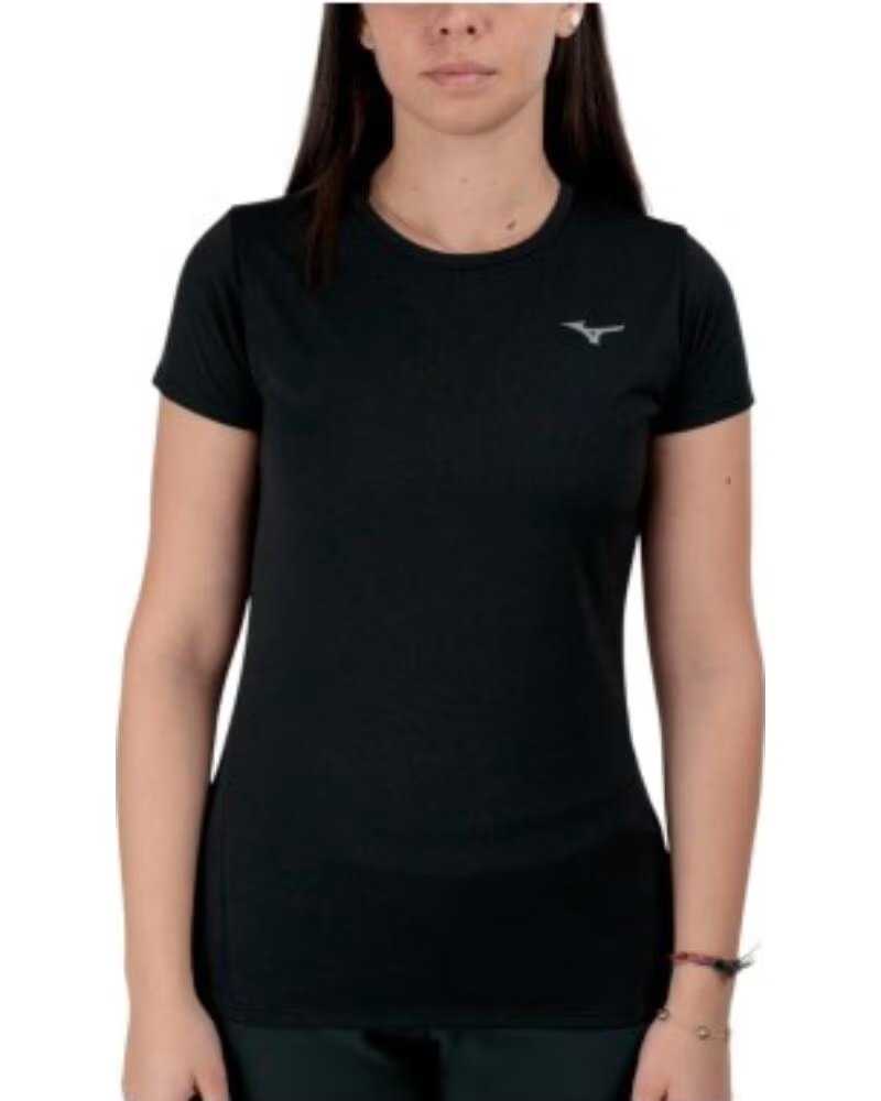 MIZUNO T-SHIRT IMPULSE CORE NOIR J2GAC221-09 RUNNING FEMME