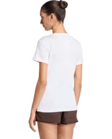 ADIDAS MAGLIETTA WE MIN V NK BIANCO KB9595 TRAINING DONNA