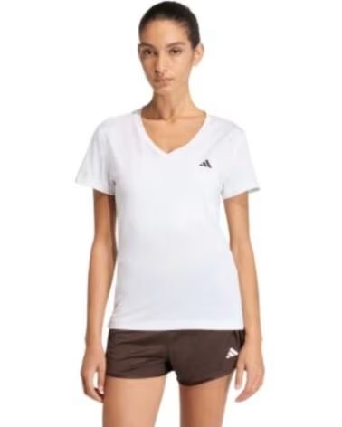 ADIDAS MAGLIETTA WE MIN V NK BIANCO KB9595 TRAINING DONNA