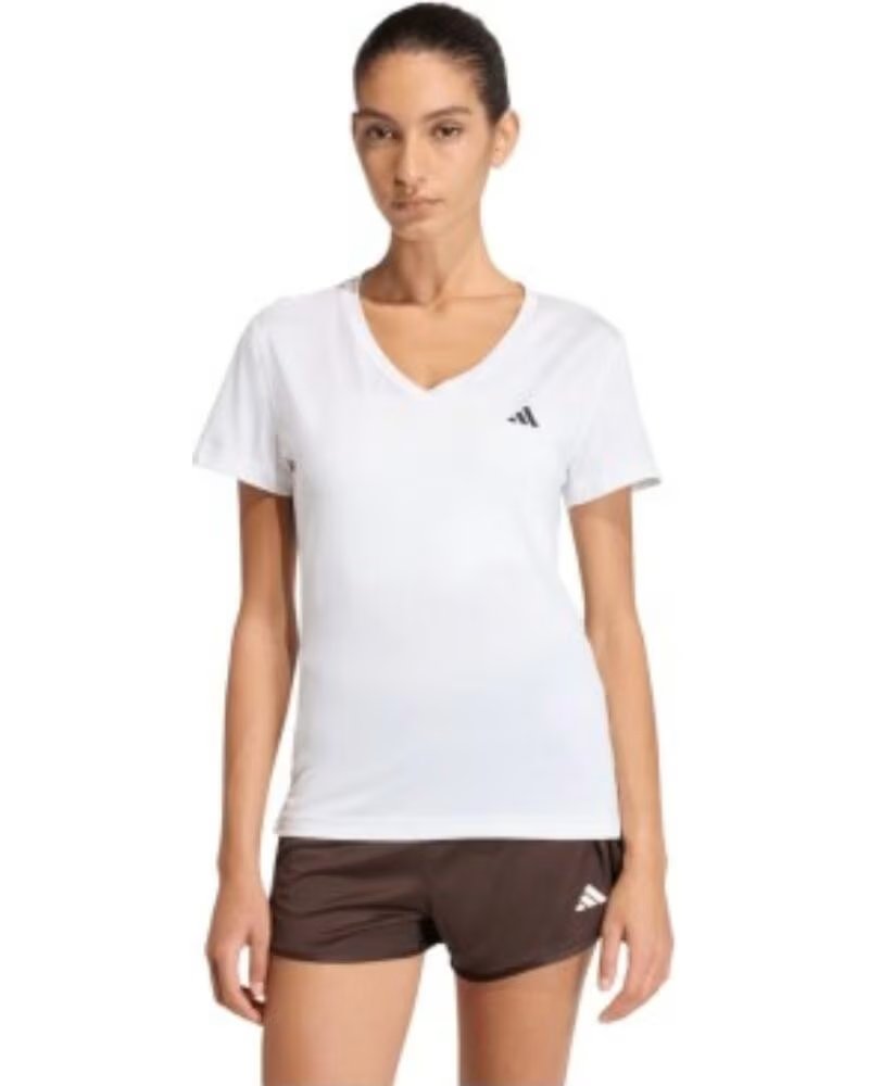 ADIDAS MAGLIETTA WE MIN V NK BIANCO KB9595 TRAINING DONNA