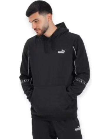 PUMA FELPA ESSENTIALS TAPE LAYOUT D 688262-01 CASUAL UOMO