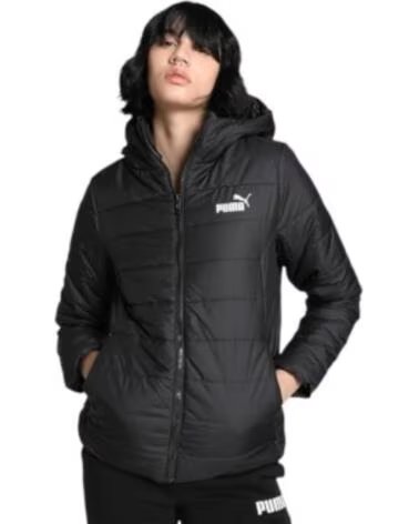 PUMA PIUMINO ESSENTIAL PADDED JACKET NERO 848940-01 DONNA