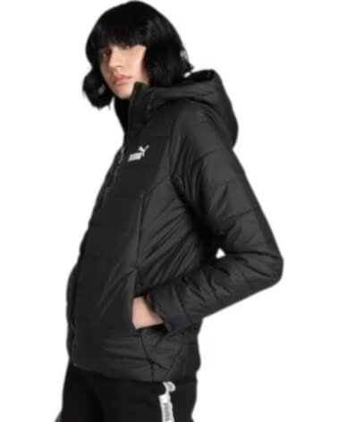 PUMA PIUMINO ESSENTIAL PADDED JACKET NERO 848940-01 DONNA