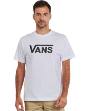 VANS CLASSIC SS VN000RA1WHT1 WEISSES T-SHIRT HERREN