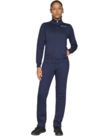 CHAMPION SURVÊTEMENT SWEATSUITS FELPA 118289-BS501 ENSEMBLE FEMME BLEU MARINE AZUL MARINO