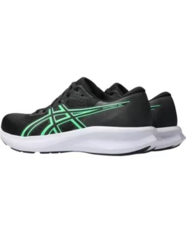 ASICS CHAUSSURES DE RUNNING PATRIOT 14 1011C050-006 HOMME BLACK-VITAL GREEN