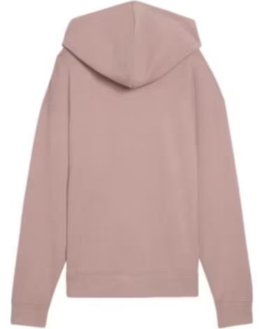 PUMA FELPA ESSENTIALS CONFORT FRENCH TERRY SANDSTONE HOODIE DONNA 682387-88 ROJO