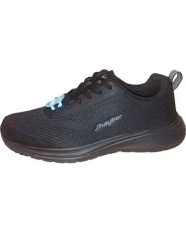 JHAYBER ZAPATILLAS CELIO NEGRO ZS61585-200 SNEAKER CASUAL COMFORT FOAM MUJER CLARO