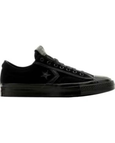 CONVERSE SNEAKER STAR PLAYER 76 OX LEDER HERREN A03778C CASUAL SCHUH NEGRO