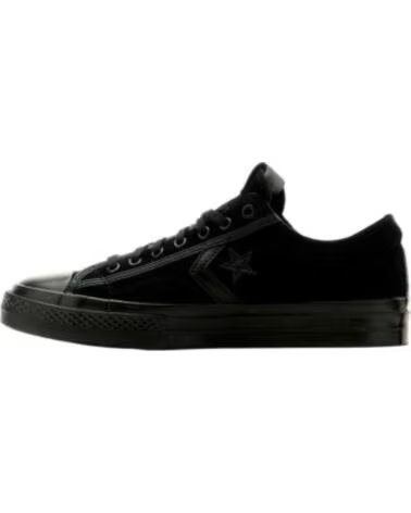CONVERSE BASKETS STAR PLAYER 76 OX CUIR HOMME A03778C SNEAKER CASUAL NEGRO