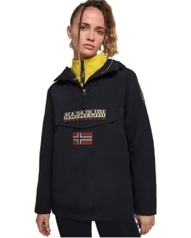 NAPAPIJRI CASACO NP0A4FDQ1761 PARA MULHER PRETO NEGRO