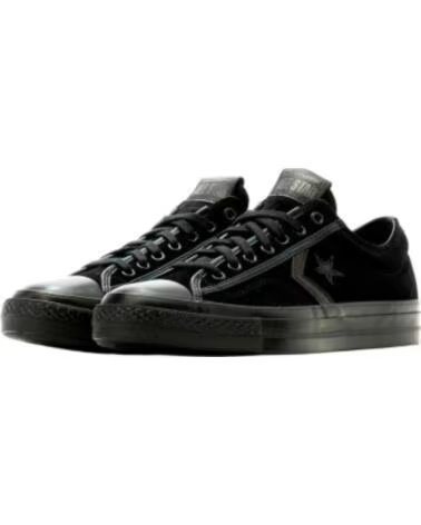 CONVERSE BASKETS STAR PLAYER 76 OX CUIR HOMME A03778C SNEAKER CASUAL NEGRO