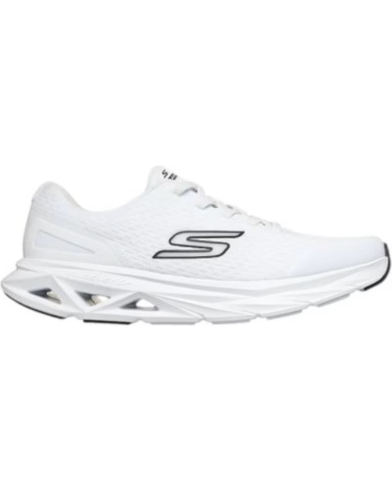 SKECHERS GLIDE-STEP VORTEX AVALIN 221041-WBK SNEAKER CASUAL BLANCO