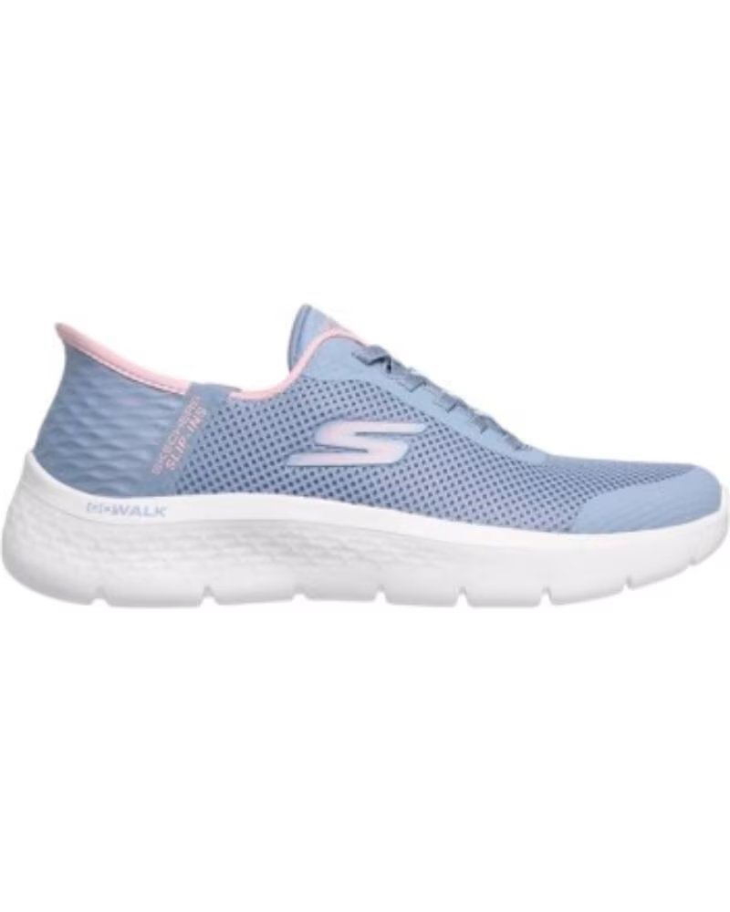 SKECHERS GO WALK FLEX GRAND ENTRY 124836-PERI DAMEN FREIZEITSCHUHE MALVE PERIWINKLE MORADA