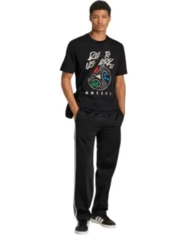 ADIDAS T-SHIRT FTB CASUAL WORLD CUP BALL KB2533 HERREN NEGRO