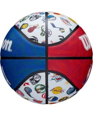 WILSON BALLON DE BASKET-BALL 501561 NBA MULTICOLORE MULTICOLOR