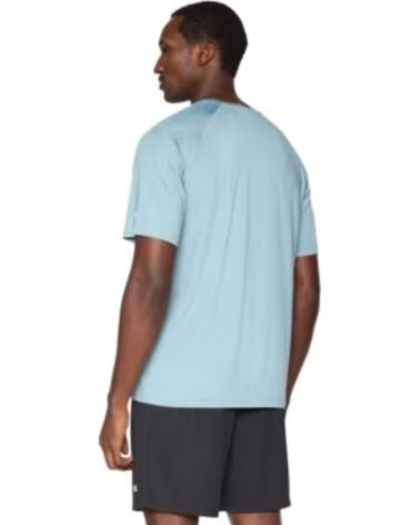 CHAMPION T-SHIRT SS QUICK DRY ATHLETIC FIT CELESTE 221750-BS221 FITNESS HERREN AZUL